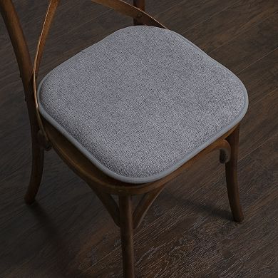 Sweet Home Alexis Memory Foam No Slip Back Chair Cushion 6-Pack