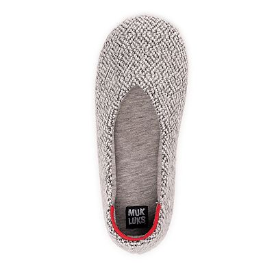 MUK LUKS 2 Pair Women s Travel Ballerina Slippers