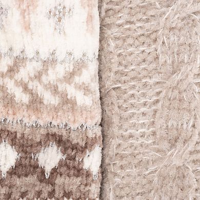 Women's MUK LUKS 2-pk. Chenille Cabin Socks
