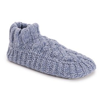 MUK LUKS Sweater Cuff Women's Ankle Boot Slippers