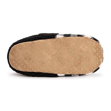 MUK LUKS Flannel Plaid Women's Slippers