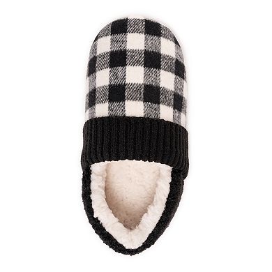 MUK LUKS Flannel Plaid Women's Slippers