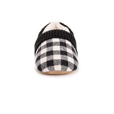 MUK LUKS Flannel Plaid Women's Slippers