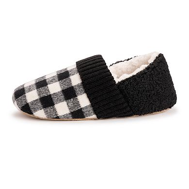MUK LUKS Flannel Plaid Women's Slippers