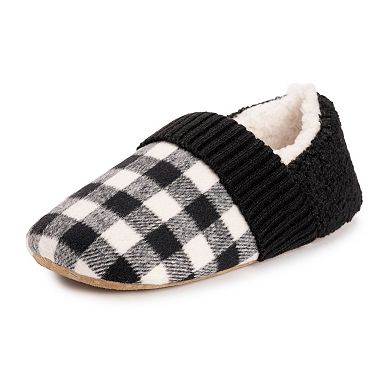 MUK LUKS Flannel Plaid Women's Slippers