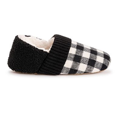 MUK LUKS Flannel Plaid Women's Slippers