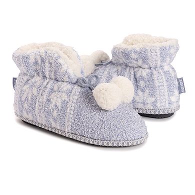 MUK LUKS Leilani Doe Women's Bootie Slippers