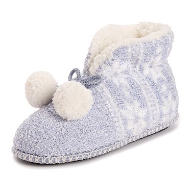 MUK LUKS Leilani Doe Women's Bootie Slippers