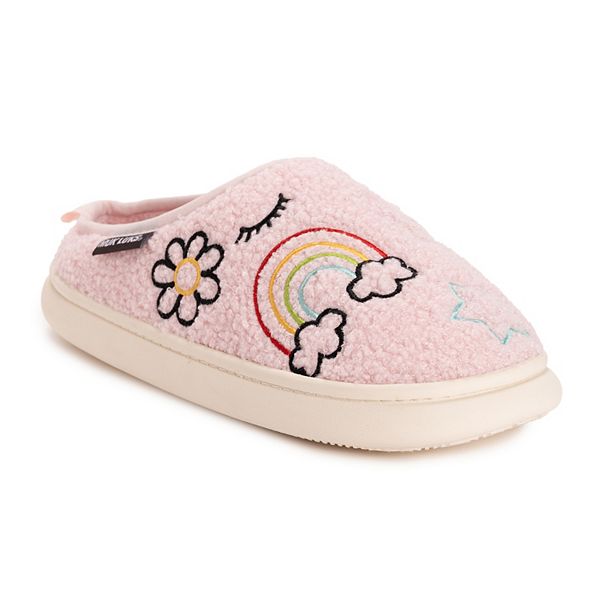 MUK LUKS Luan Women's Clog Slippers - Pink Icon (X-LARGE)