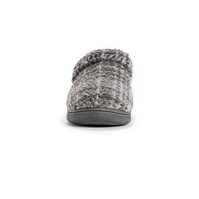 MUK LUKS Quianna Lynn Charcoal Plaid Women's Clogs