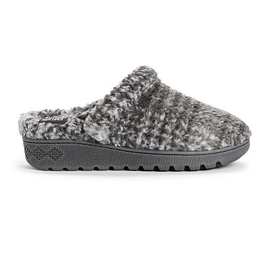 MUK LUKS Quianna Lynn Charcoal Plaid Women's Clogs