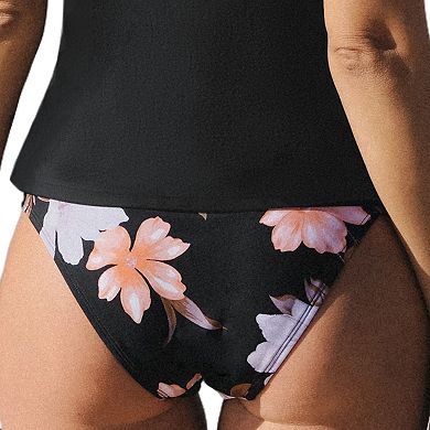 Women's Cupshe Mid-Rise Classic Leg Bikini Bottoms