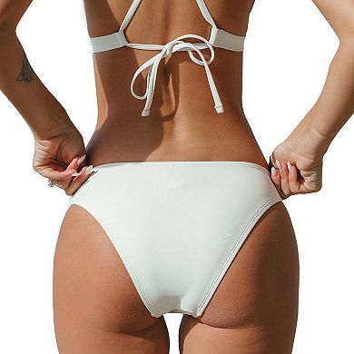 Women's Cupshe Embroidery Hipster Bikini Bottoms