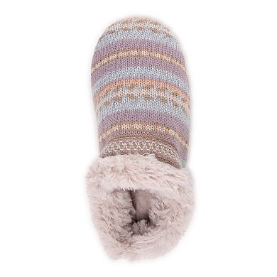 MUK LUKS Colette Women's Bootie Slippers