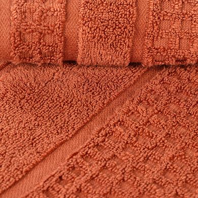 SUPERIOR 12-pc. Zero Twist Cotton Waffle Honeycomb Absorbent Towel Set