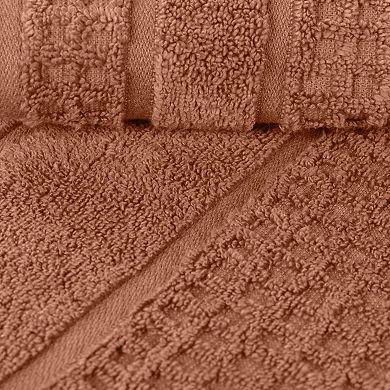 SUPERIOR 3-pc. Zero Twist Cotton Waffle Honeycomb Plush Towel Set