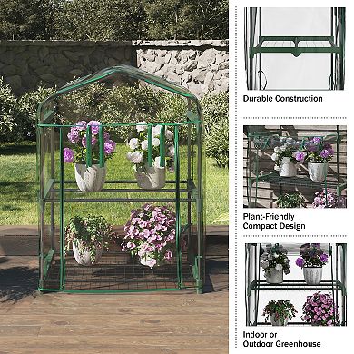 Home Complete 2-Tier Mini Greenhouse