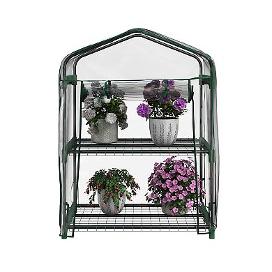 Home Complete 2-Tier Mini Greenhouse
