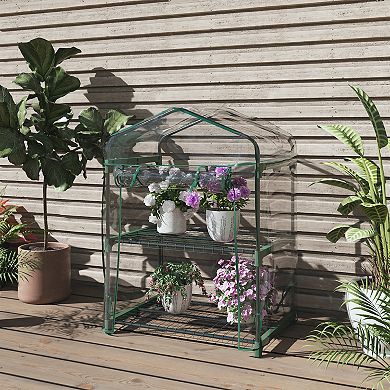Home Complete 2-Tier Mini Greenhouse