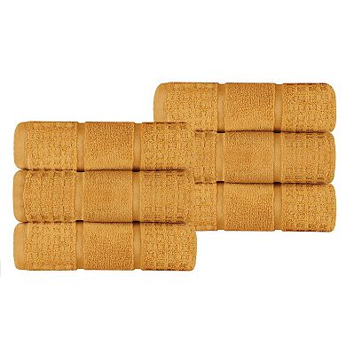 SUPERIOR 6-pc. Zero Twist Cotton Waffle Honeycomb Plush Hand Towel Set
