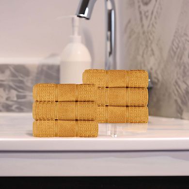 SUPERIOR 6-pc. Zero Twist Cotton Waffle Honeycomb Plush Hand Towel Set