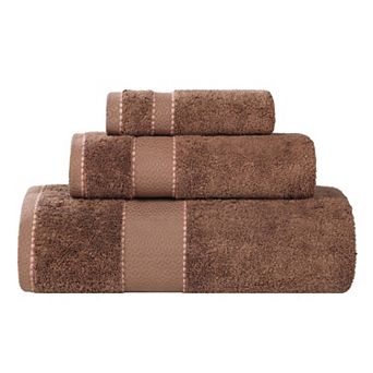 SUPERIOR 3 pc Niles Egyptian Giza Cotton Ultra-Plush Absorbent Towel Set