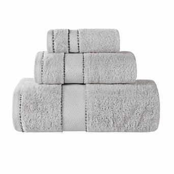 SUPERIOR 3 pc Niles Egyptian Giza Cotton Ultra-Plush Absorbent Towel Set
