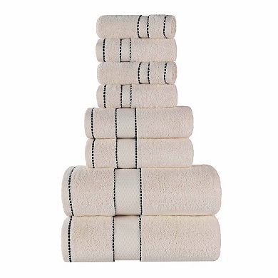 SUPERIOR 8-pc. Niles Egyptian Giza Cotton Ultra-Plush Absorbent Towel Set