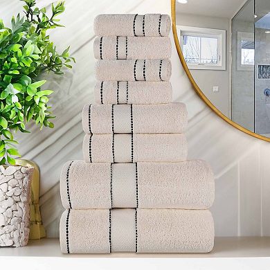 SUPERIOR 8-pc. Niles Egyptian Giza Cotton Ultra-Plush Absorbent Towel Set