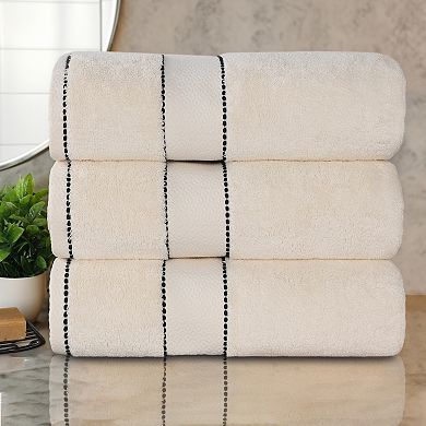 SUPERIOR 3-pc. Niles Egyptian Giza Cotton Ultra-Plush Absorbent Bath Towel Set