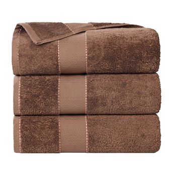 SUPERIOR 3 pc Niles Egyptian Giza Cotton Ultra-Plush Absorbent Bath Towel Set