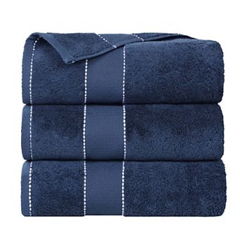 SUPERIOR 3 pc Niles Egyptian Giza Cotton Ultra-Plush Absorbent Bath Towel Set