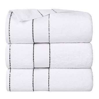 SUPERIOR 3 pc Niles Egyptian Giza Cotton Ultra-Plush Absorbent Bath Towel Set