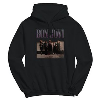 Men's Bon Jovi Roof Photo Graphic Hoodie
