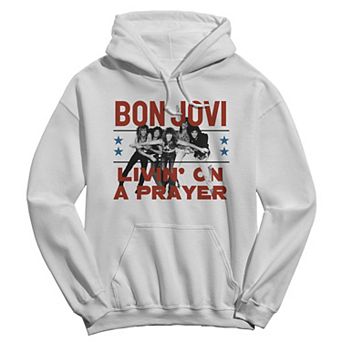 Men's Bon Jovi Livin On A Prayer Graphic Hoodie