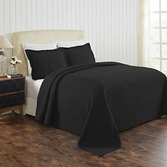 SUPERIOR Cascade Wave All-Season Matelassé Bedspread & Sham Set