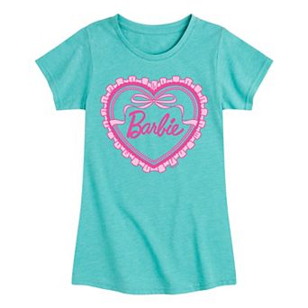 Girls 7-16 Barbie® Coquette Bow Heart Tee