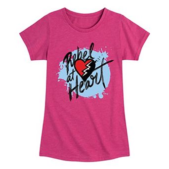 Disney's Descendants 4 Girls 7-16 Rebel At Heart Tee