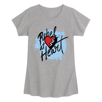 Disney's Descendants 4 Girls 7-16 Rebel At Heart Tee