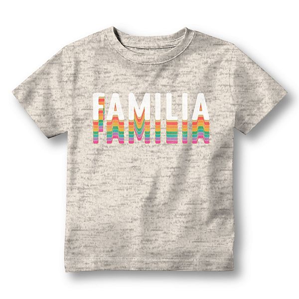 Toddler Mad Engine Hispanic Heritage Month Graphic Tee - Oatmeal Heather (4T)