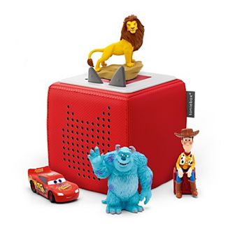 tonies Disney/Pixar Buddy Audio Player Starter Set with Disney/Pixar Woody, Sulley, Simba & Lightning McQueen