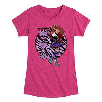 Girls 7-16 Monster High Clawdeen Tee