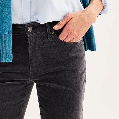 Women's Croft & Barrow® Corduroy Bootcut Pants