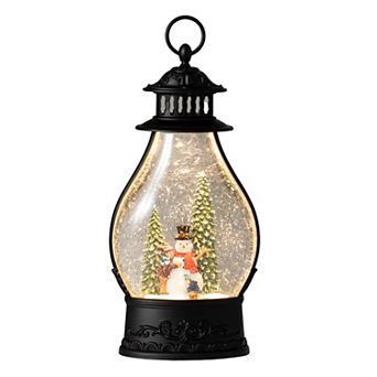 Haven Living Lighted Snowman Lantern Table Decor