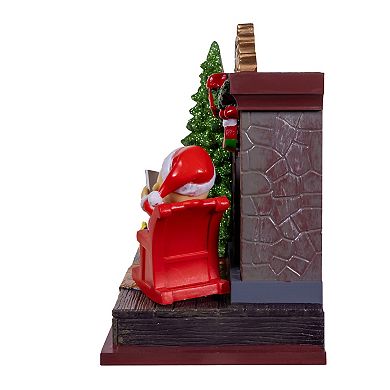 Kurt Adler 6-in. Peanuts Battery-Operated Musical Fireplace Table Piece