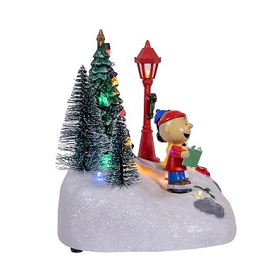 Kurt Adler 6-in. Peanuts Battery-Operated Lighted Musical Carolers Table Piece