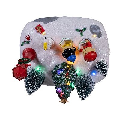 Kurt Adler 6-in. Peanuts Battery-Operated Lighted Musical Carolers Table Piece