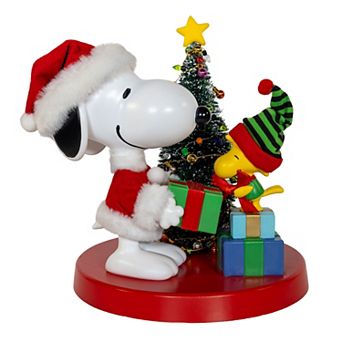 Kurt Adler 8 in Peanuts Snoopy and Woodstock Table Piece