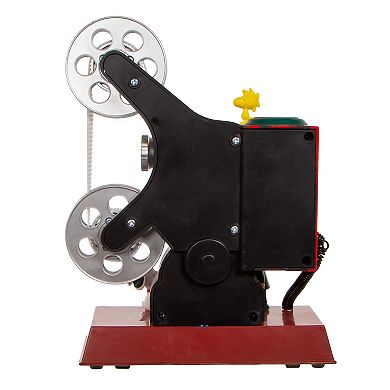 Kurt Adler Peanuts 8.6-in. Battery-Operated Animated Projector Musical Tablepiece