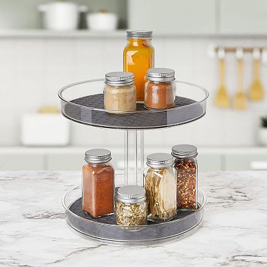 Spectrum 2-tier Hexa Lazy Susan